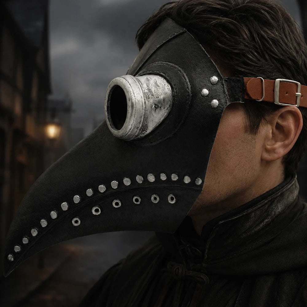 Masque Médecin de Peste – Latex Steampunk
