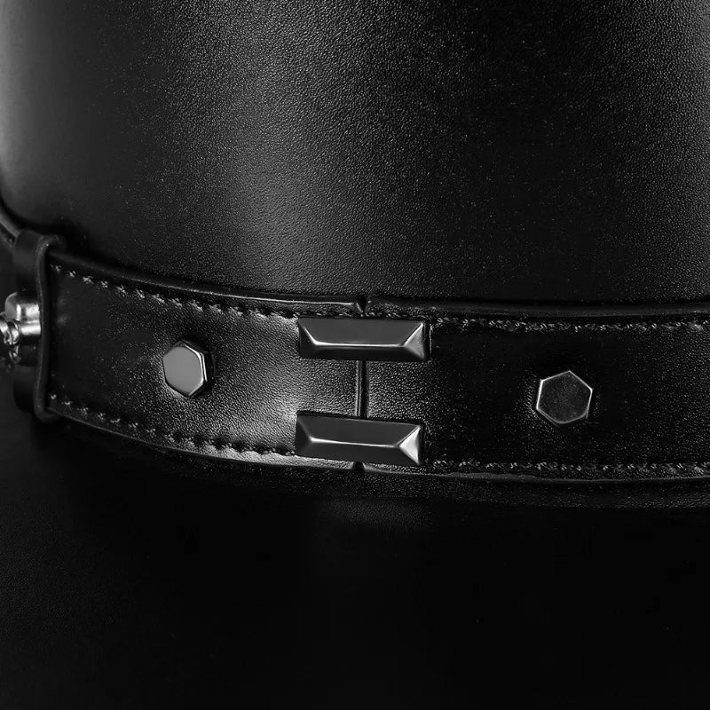 Chapeau Melon Steampunk – Noir